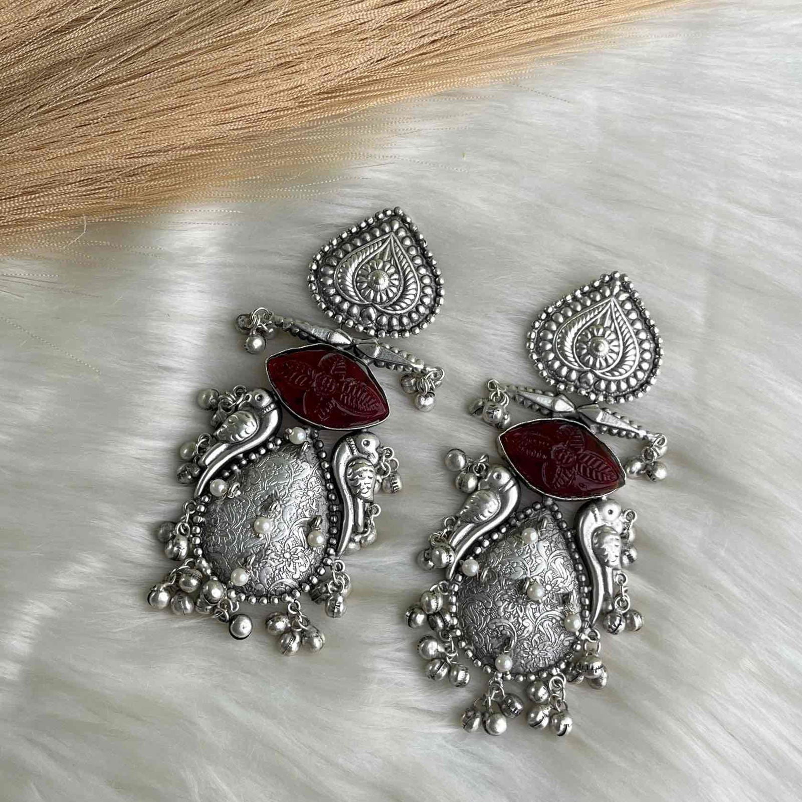 Red Regal Lustre Earrings - womaniya - Red Regal Lustre Earrings - womaniya -  -  -  - #tag1# - #tag2# - #tag3# - #tag4#