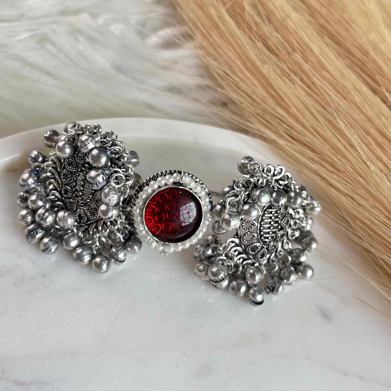 Red Twin Arc Ring - womaniya - Red Twin Arc Ring - womaniya -  -  -  - #tag1# - #tag2# - #tag3# - #tag4#