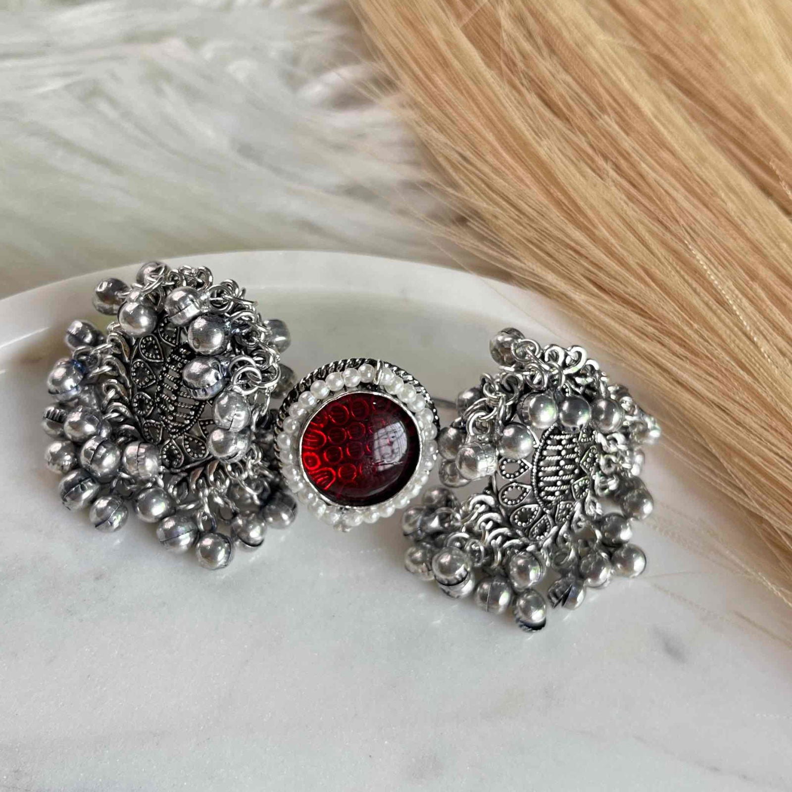 Red Twin Arc Ring - womaniya - Red Twin Arc Ring - womaniya -  -  -  - #tag1# - #tag2# - #tag3# - #tag4#