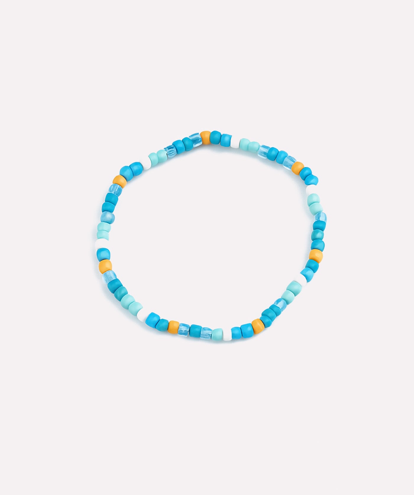 Blue Beads Bracelet