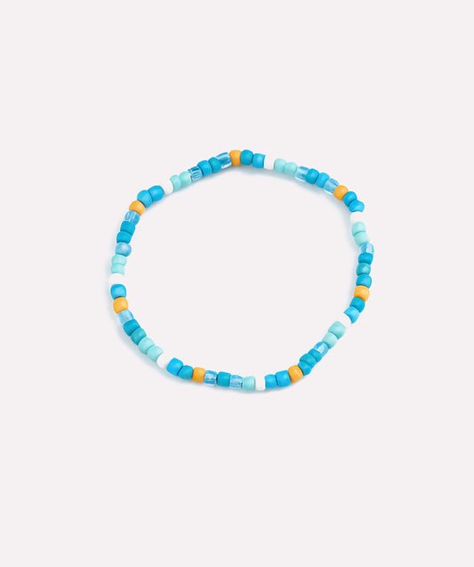 Blue Beads Bracelet