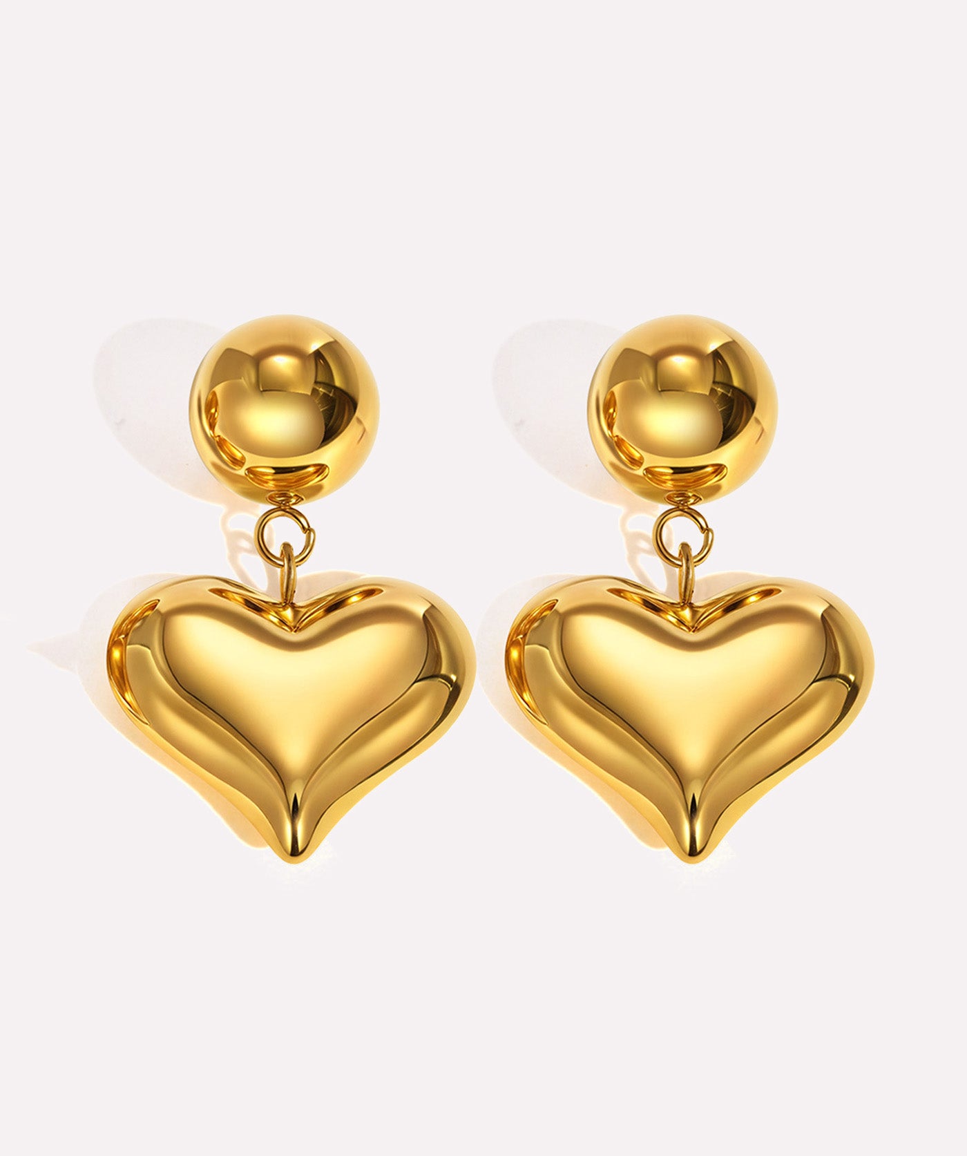 Dangle Kiss Earrings