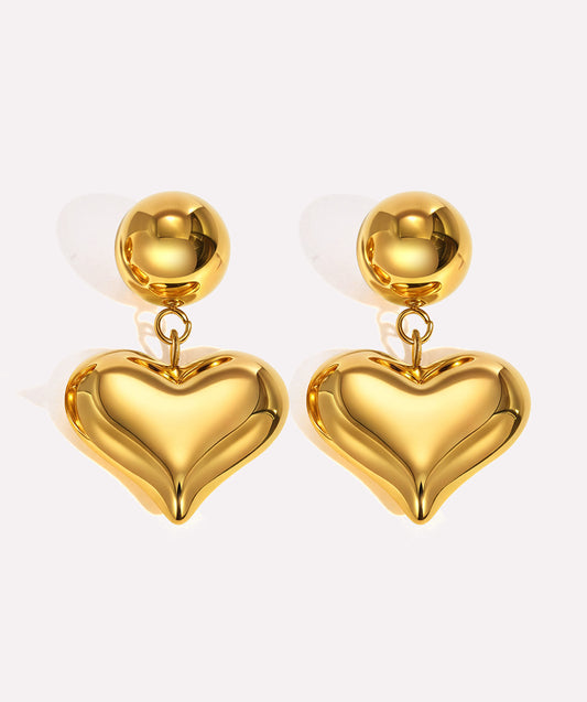 Dangle Kiss Earrings
