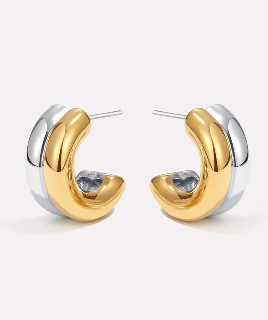 Sleek Arc Earrings