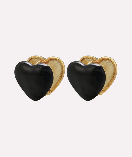 Noir Luv Studs
