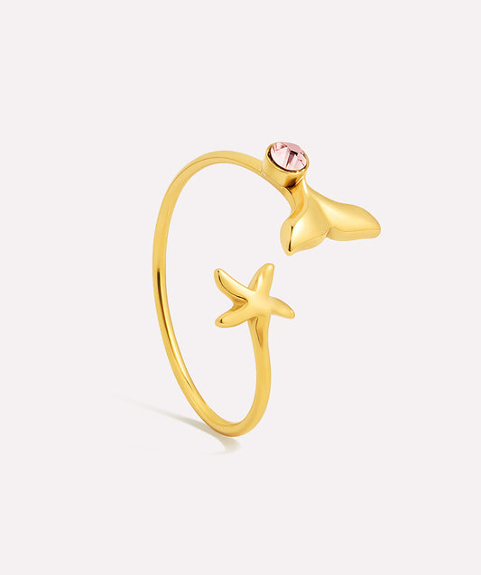 Pink Sea of Stars Ring