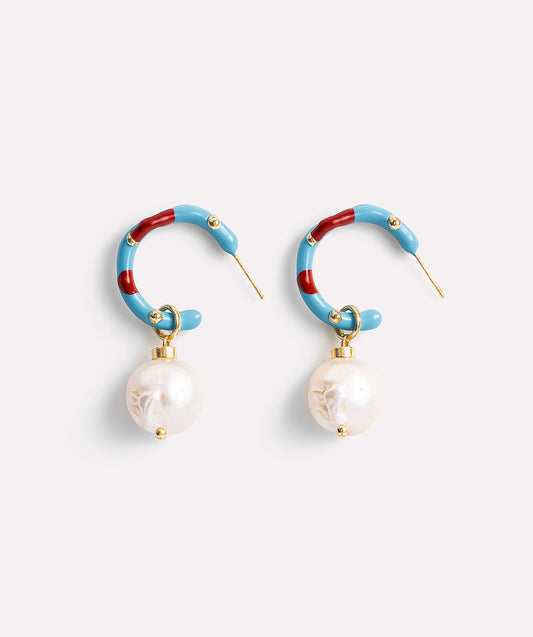 Peachy Pop Earrings