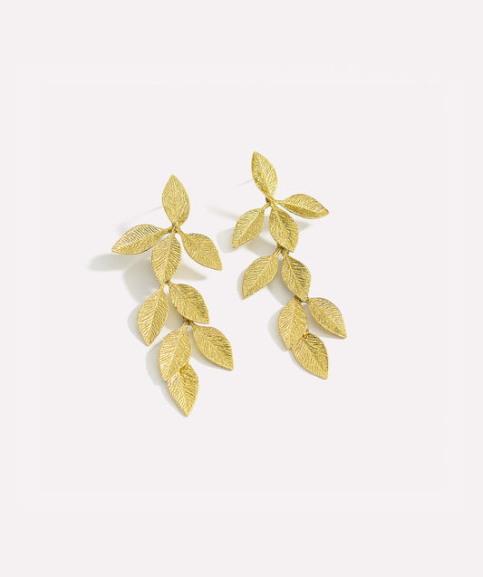Olive Bloom Earrings
