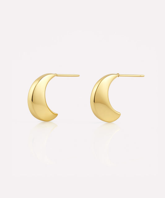 Half Moon Studs