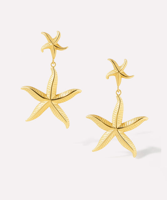 Dangling Star Earrings