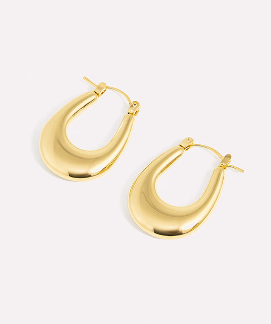 U Hoop Earrings