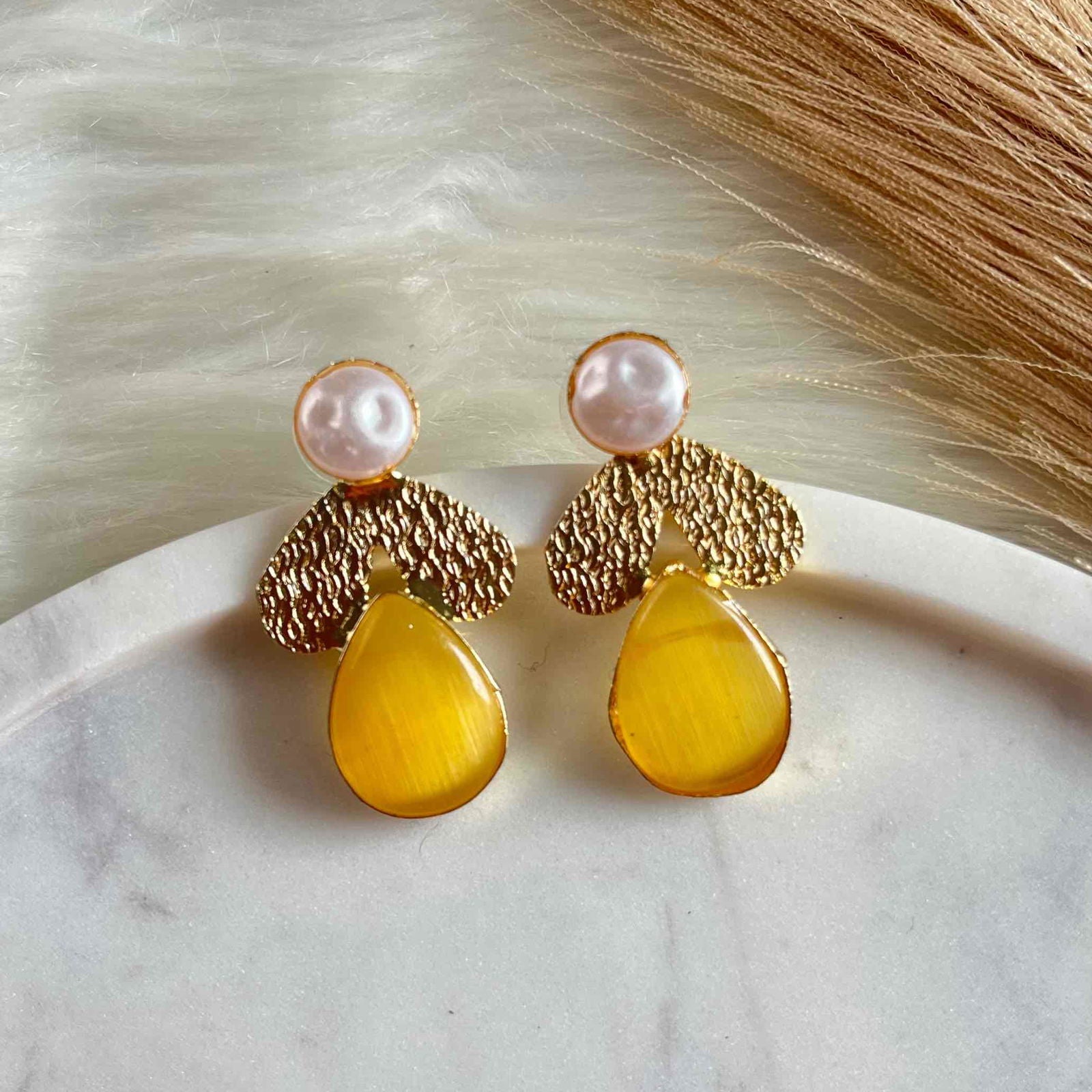 Yellow Golden Glow Studs - womaniya - Yellow Golden Glow Studs - womaniya -  -  -  - #tag1# - #tag2# - #tag3# - #tag4#