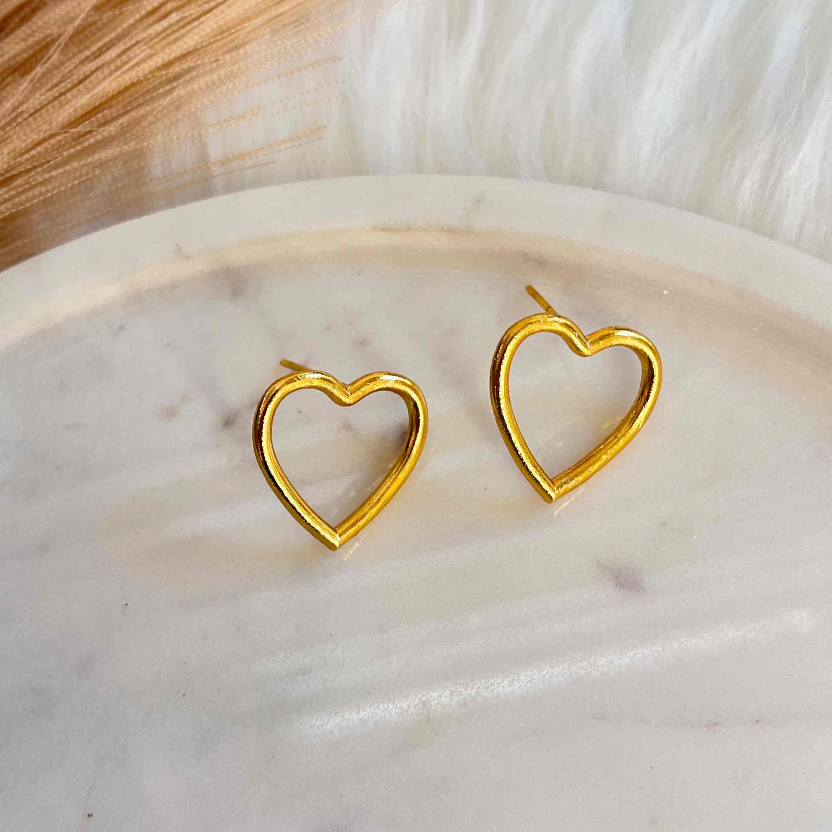 Heart Grace Studs