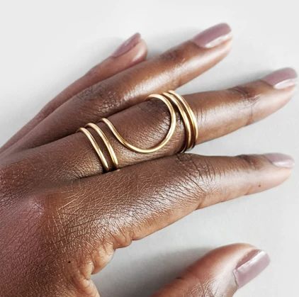 Sunbeam Ring (Free Size)