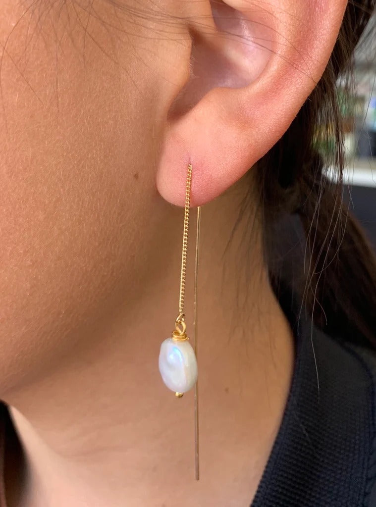 Dewdrop Delight Sui Dhaga Earrings