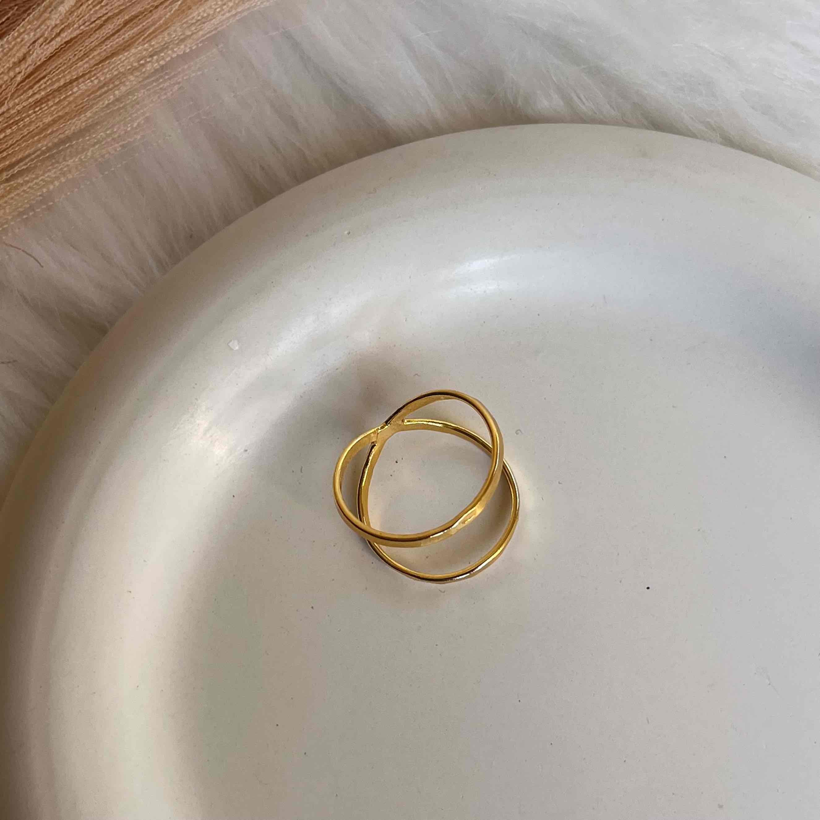 Bling Trendy Ring (Adjustable)