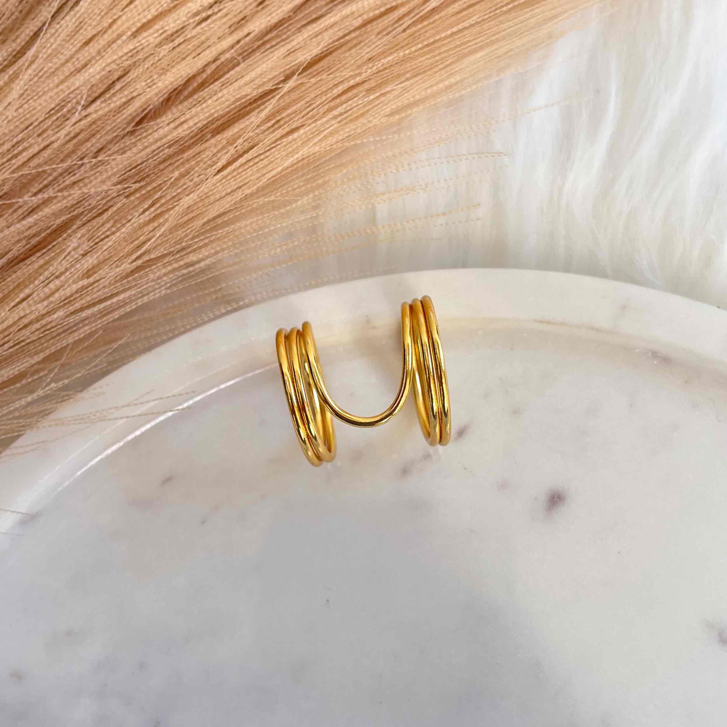 Sunbeam Ring (Free Size)